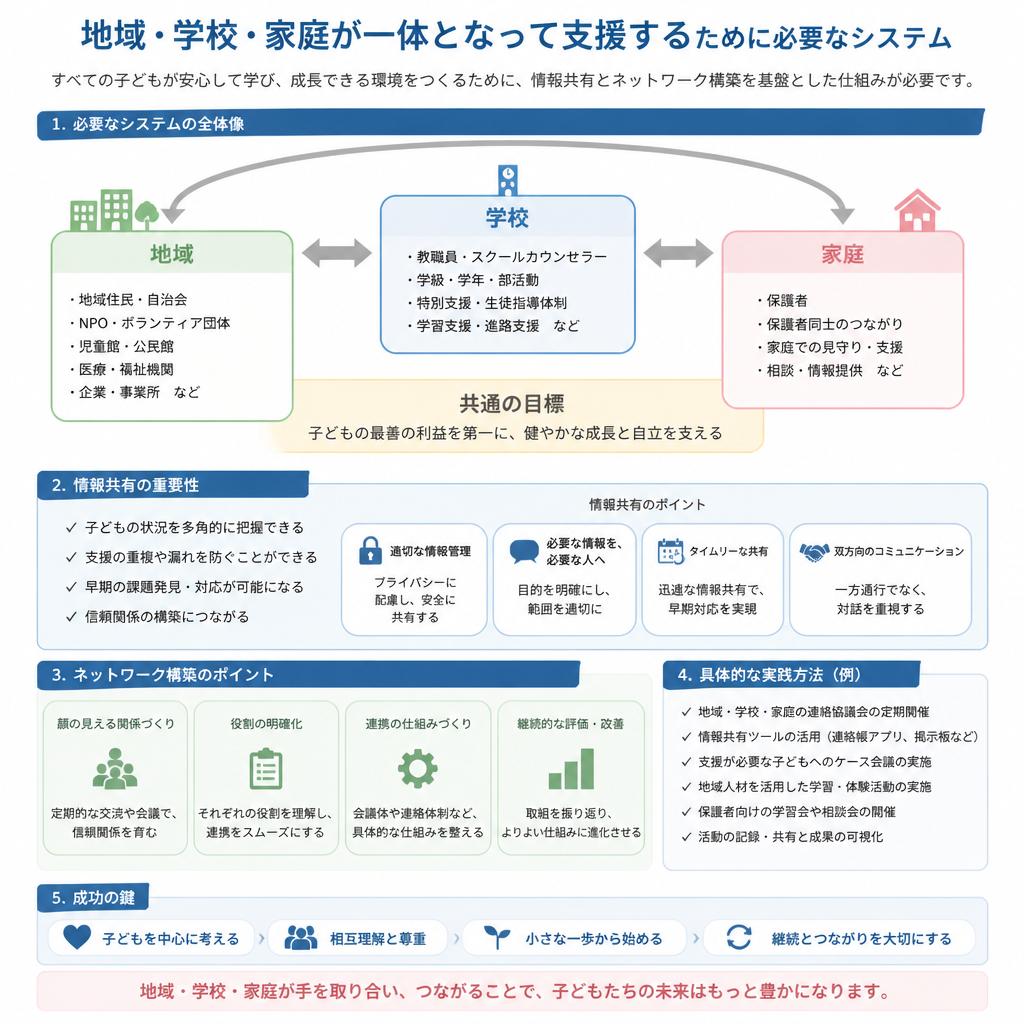 効果的な支援システムの構築